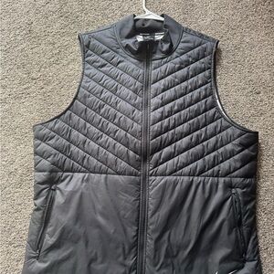 Mens black Nike running vest